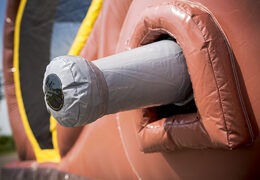 Encomende mini-corrida inflável pirata pista de obstáculo de 8m para crianças. Compre cursos de pistas infláveis ​​online agora na JB Insuflaveis Portugal