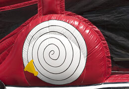 Ordene uma pista de obstáculo do corpo de bombeiros com objetos 3D para crianças. Compre pistas de obstáculos infláveis ​​online agora na JB Insuflaveis Portugal