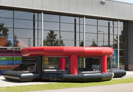 Compre uma campo de futebol redondo sem telhado para crianças. Encomende agora online campo de futebol redondo sem telhado insufláveis ​​na JB Insuflaveis Portugal