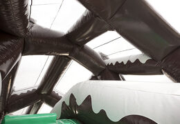 Encomende o escorregador de rolos inflável duplo no tema de inverno para jovens e idosos. Compre atrações de inverno infláveis ​​online agora na JB Insuflaveis Portugal