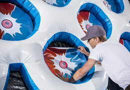 Encomende a arena esportiva IPS inflável autônoma