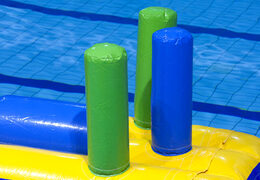 Encomende uma corrida de golfinhos com objetos divertidos para jovens e idosos. Compre atrações aquáticas infláveis ​​online agora na JB Insuflaveis Portugal