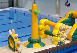 Encomende um navio inflável no tema safári para jovens e idosos. Compre atrações aquáticas infláveis ​​online agora na JB Insuflaveis Portugal