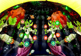 Tenda inflável para jogar jogos IPS à venda