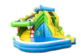 Compre um castelo insuflável multifuncional de crocodilo na JB Insufláveis Portugal. Encomende castelos insufláveis online na JB Insufláveis Portugal