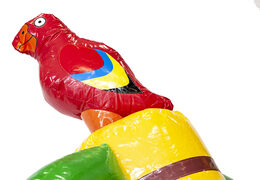 Compre uma pista de obstáculo inflável com tema de selva de 9 metros para crianças. Ordene pistas de obstáculos infláveis ​​agora online em JB Insuflaveis Portugal