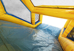 Compre uma pista de obstáculo com tema de mármore de 19 m modular com objetos 3D correspondentes para crianças. Ordene pistas de obstáculos infláveis ​​agora online em JB Insuflaveis Portugal