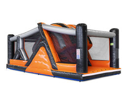 Curso de assalto Tunnelslide modular mega inflável de 40 peças giga para crianças. Encomende cursos de obstáculos infláveis ​​online agora na JB Insuflaveis Portugal