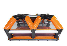 Curso de assalto inflável mega Edge Walker de 40 peças para crianças. Compre cursos de obstáculos infláveis ​​online agora na JB Insuflaveis Portugal