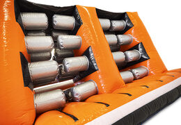 Compre a pista de obstáculos inflável giga modular Gate Dodger de 40 peças para crianças. Encomende cursos de obstáculos infláveis ​​online agora na JB Insuflaveis Portugal