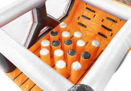 Obtenha seu curso de obstáculos Survival Run para crianças online agora. Encomende pistas de obstáculos infláveis ​​na JB Insuflaveis Portugal