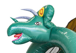 Obtenha o escorrega inflável do dinopark para jovens e idosos online agora. Encomende trilhos de rolos infláveis ​​na JB Insuflaveis Portugal