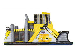 Compre uma pista de obstáculo inflável de 9 metros para crianças. Ordene pistas de obstáculos infláveis ​​agora online em JB Insuflaveis Portugal