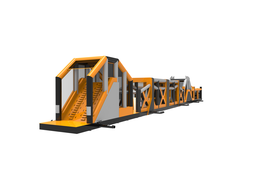 Carrera de aventuras pista de obstáculo de 48,5 metros de largo para niños. Ordene pistas de obstáculos inflables ahora en línea en JB Insuflaveis Portugal