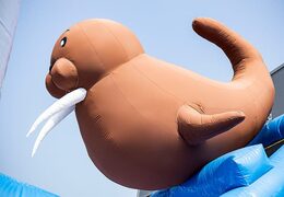 Compre um grande castelo insuflável com o tema Frozen com vários slides e uma variedade de obstáculos divertidos com estampas temáticas para crianças. Encomende castelos insufláveis ​​online na JB Insufláveis Portugal