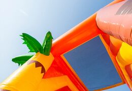 Grande castelo insuflável multijogador interno e inflável com escorregador para crianças. Compre castelos insufláveis ​​online na JB Insufláveis ​​Portugal