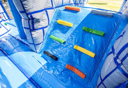 Multijogador interior castelo castelo insuflável com um slide para crianças. Encomende castelos insufláveis ​​online na JB Insufláveis ​​Portugal