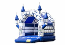 Pequeno castelo insuflável interno no castelo temático, para crianças à venda. Disponível em JB Insufláveis ​​Portugal online