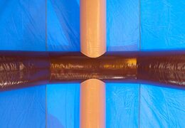 Compre castelo insuflável de pirata de combinação de tiro coberto, com jogo de canhão e slide para crianças. Encomende seguranças castelos insufláveis online na JB  Insufláveis Portugal