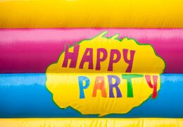 Ordene um castelo insuflável de festa padrão exclusivo com um objeto 3D no topo, para crianças. Compre castelos insufláveis ​​online na JB Insufláveis ​​Portugal