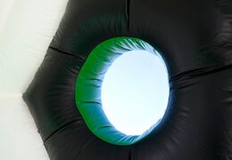 Compre um grande castelo insuflável super coberto com tema de futebol para crianças. Encomende castelos insufláveis online na JB Insufláveis ​​Portugal