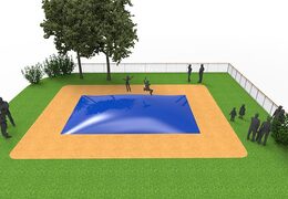 Encomende o airmountain na cor azul para crianças. Compre montanhas aéreas infláveis ​​agora online na JB Insuflaveis Portugal