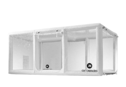 Compre cápsula de carro Showcase para usar o veículo em branco