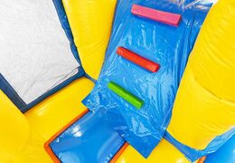 Bouncer inflável com tema de pato de borracha para venda para crianças