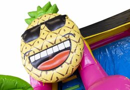 Compre castelo inflável inflável compacto para crianças no tema havaí