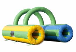 Opblaasbare kruiptunnel kopen attractie spel zeskamp voor kids bij JB Inflatables