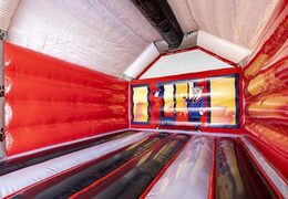 Encomende almofada de ar inflável padrão em hotel animal com animais 3d para crianças