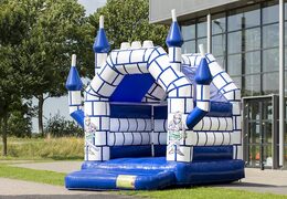 Compre um pequeno castelo insuflável com tema de castelo para crianças. Compre castelo insuflável na JB Insufláveis Portugal online
