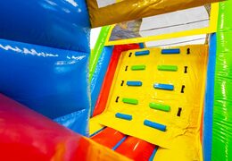 Compre agora sua pista de obstáculos inflável de 13 metro com tema Quadrinhos  para crianças. Ordene pistas de obstáculos infláveis ​​agora online em JB Insuflaveis Portugal