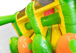 13 metros de comprimento Dinossauro pista de obstáculo para crianças. Ordene pistas de obstáculos infláveis ​​agora online em JB Insuflaveis Portugal