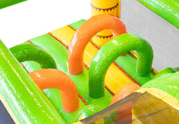 Ordene 13 metros pista de obstáculo para crianças. Compre pistas de obstáculos infláveis ​​agora online em JB Insuflaveis Portugal