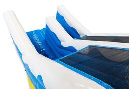 Encomende um slide 4 em 1 no tema Rubber Duck online para seus filhos. Compre escorregadores infláveis ​​agora online na JB Insuflaveis Portugal