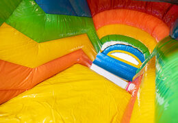 Vende-se mini almofada de ar inflável Multiplay no tema Unicórnio para seus filhos. Encomende almofadas de ar infláveis ​​na JB Insuflaveis Portugal