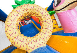 Encomende um insuflável Multi Slide Caribbean insuflável com escorrega para crianças. Compre agora online insufláveis ​​insufláveis ​​na JB Insuflaveis Portugal