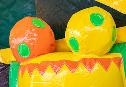 Encomende um castelo insuflável multicaixa insuflável dino