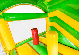 Compre castelo inflável multicaixa dino coberto