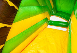 Encomende castelo inflável multicaixa dino coberto