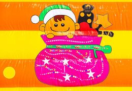 Compre castelo inflável tema circo