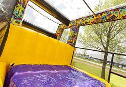 Pista de freerun inflável