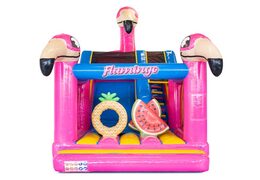 Compre o castelo inflável Multi Slide Flamingo na JB Inflatables