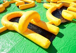 Campo de golfe inflável