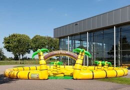 Jogo de golfe inflável tropical