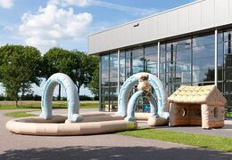 Pista de corrida do oeste selvagem