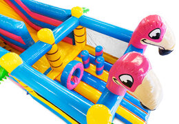 Compre um castelo inflável multifuncional com opções de banho e jogos múltiplos na JB Inflatables