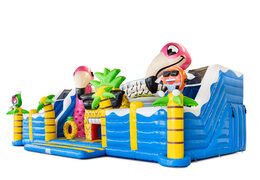 Encomendar escorrega inflável lateral azul online