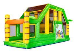 Módulo de pista de obstáculos tema selva Base Jump